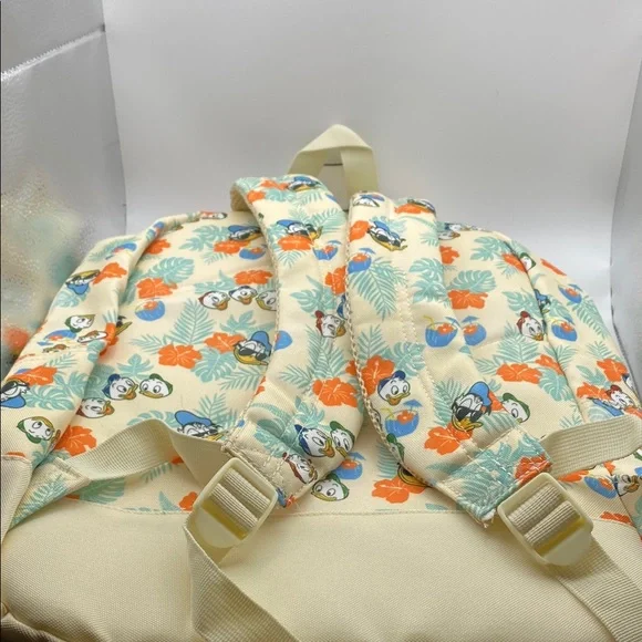 Disney Tropical Donald Duck And Nephews Backpack - Picture 2 of 7